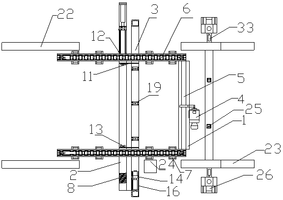 Steel tube flaring and punching device