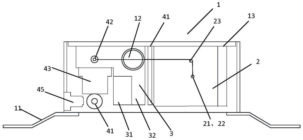 Gas line combination monitoring device and system