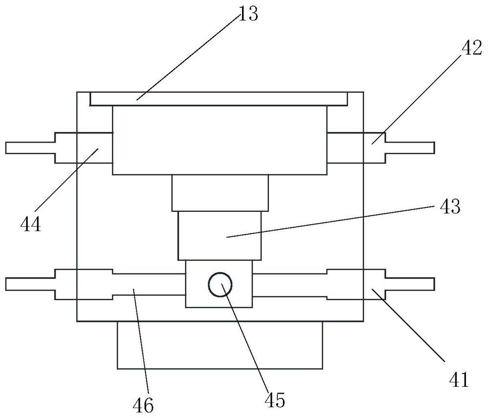 Gas line combination monitoring device and system