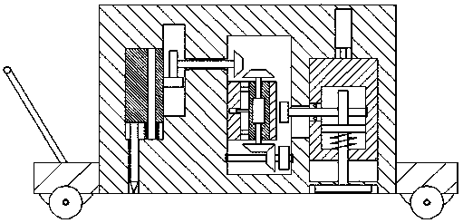 Improved floor tile compacting device for building decoration