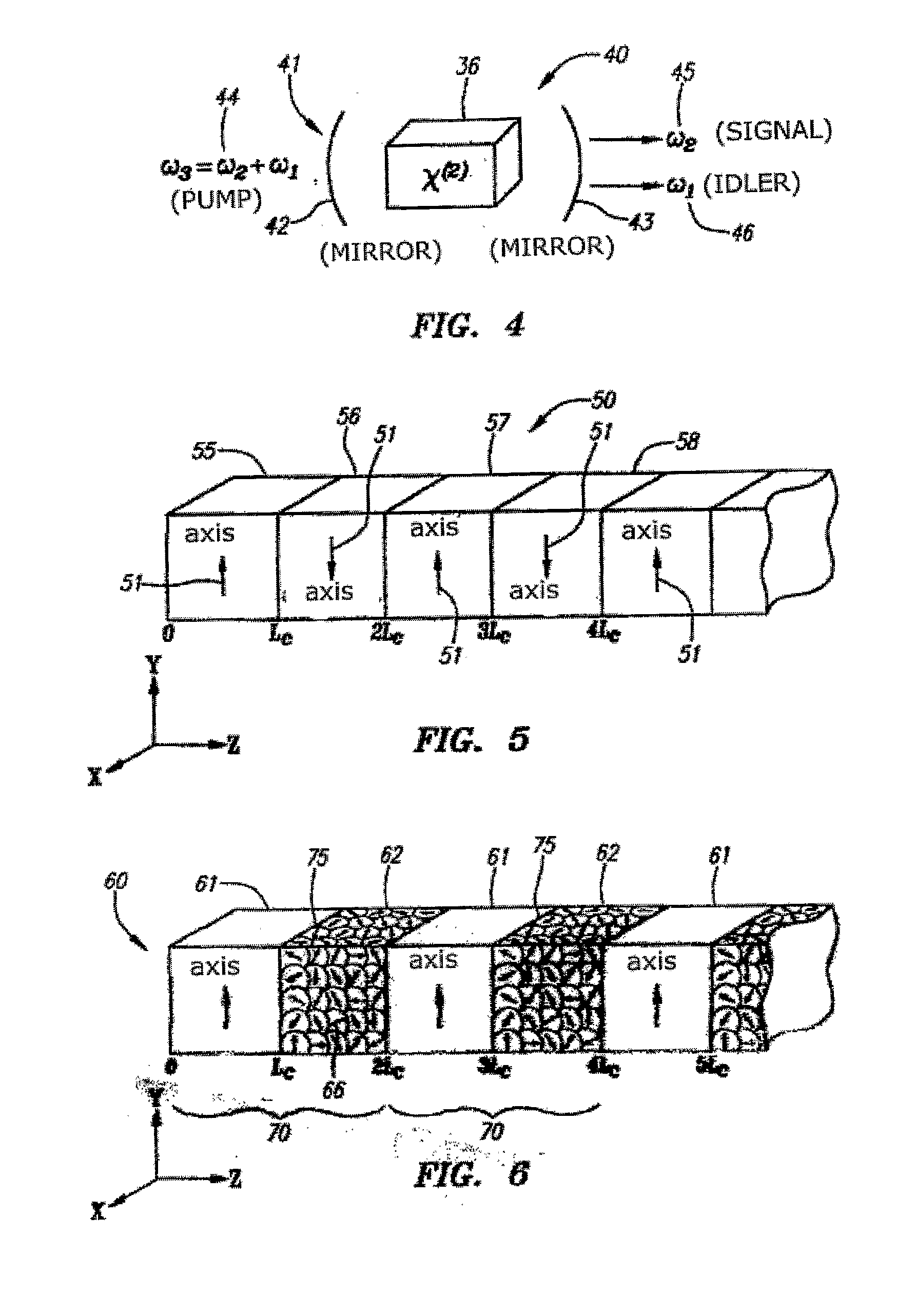 Nonlinear optical device using noncentrosymmetric cubic materials for frequency conversion