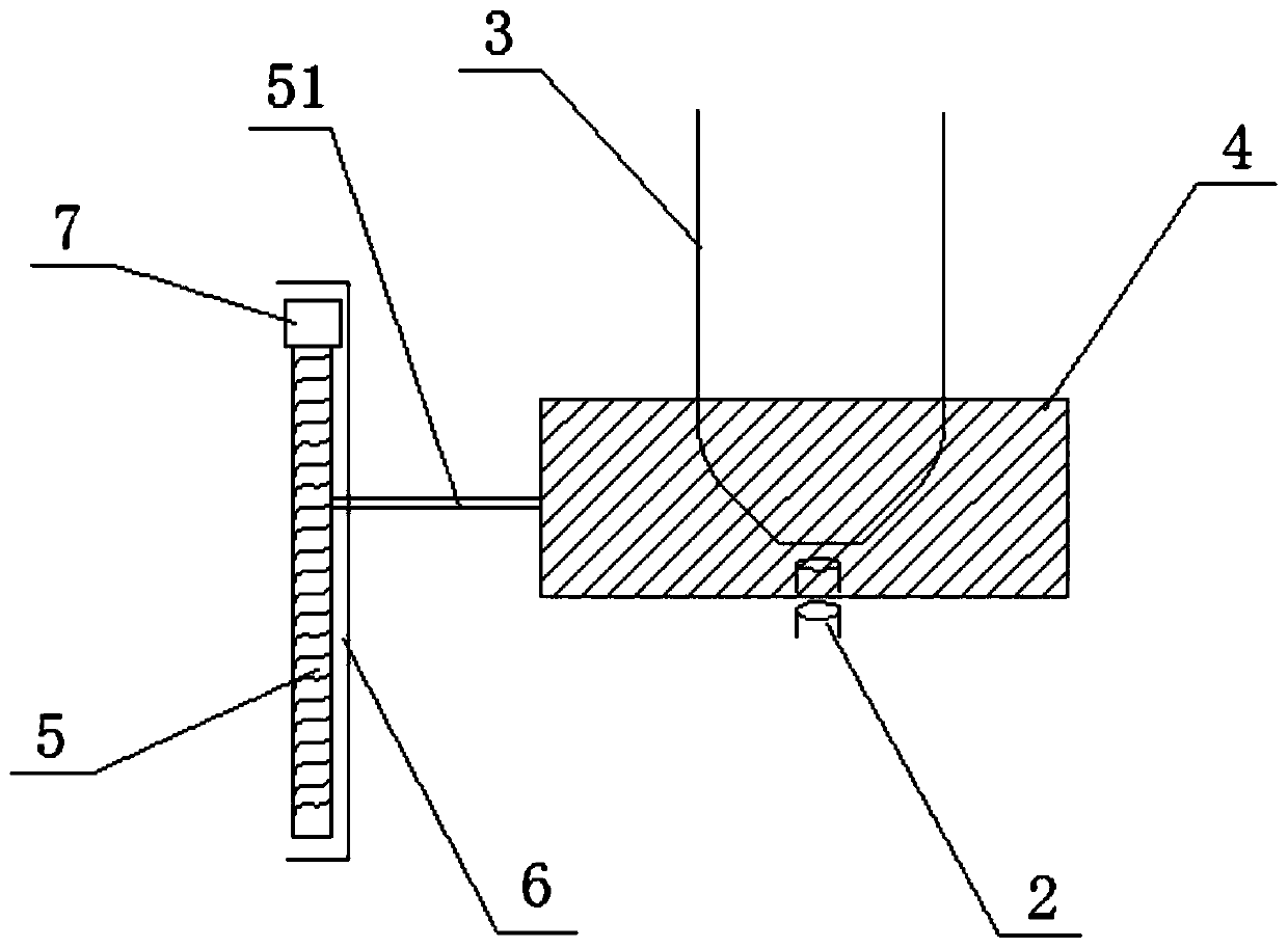 Device and method for preparing optical fiber preform loose body through VAD