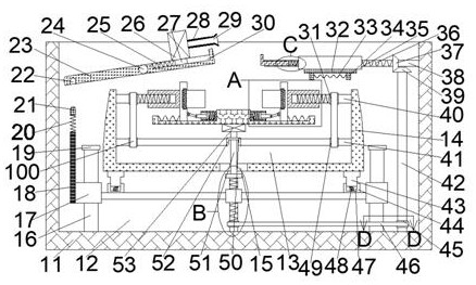 Milling fixture capable of achieving lifting and buffering after clamping