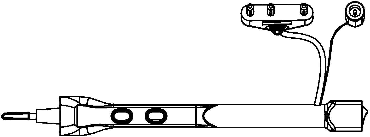 Disposable electric coagulation-cutting bleeding stop device