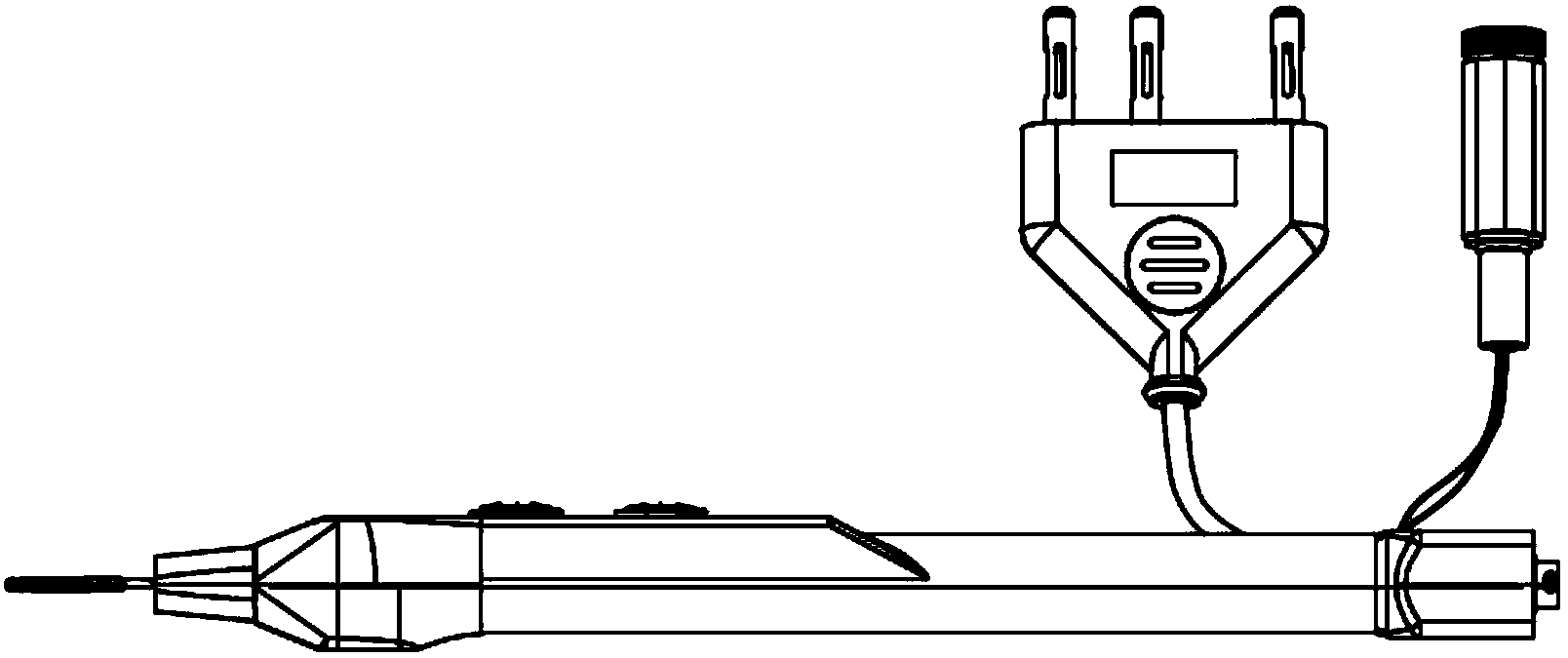 Disposable electric coagulation-cutting bleeding stop device