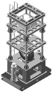 Hydro-pneumatic suspension test bed