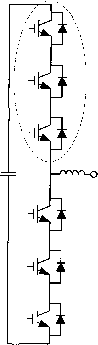 Cascade current converter