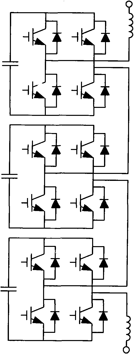 Cascade current converter