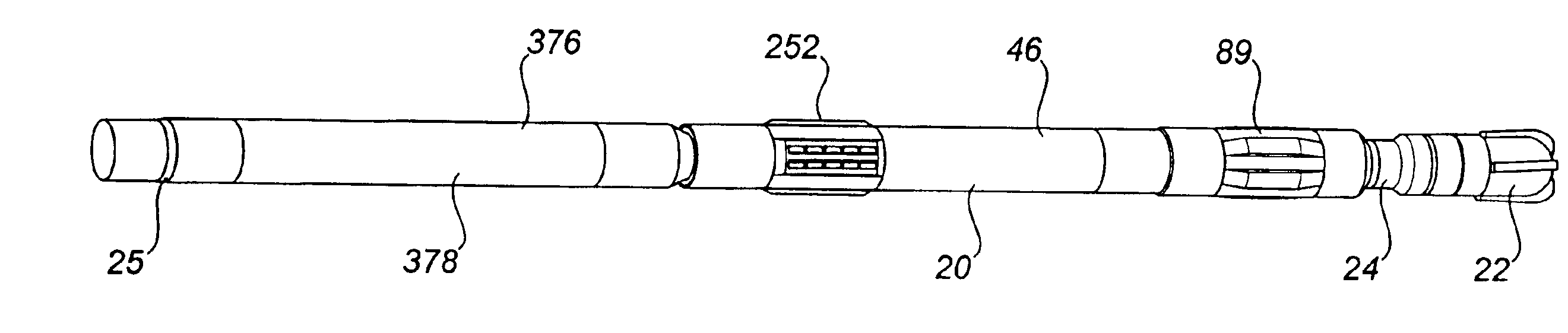 Command method for a steerable rotary drilling device