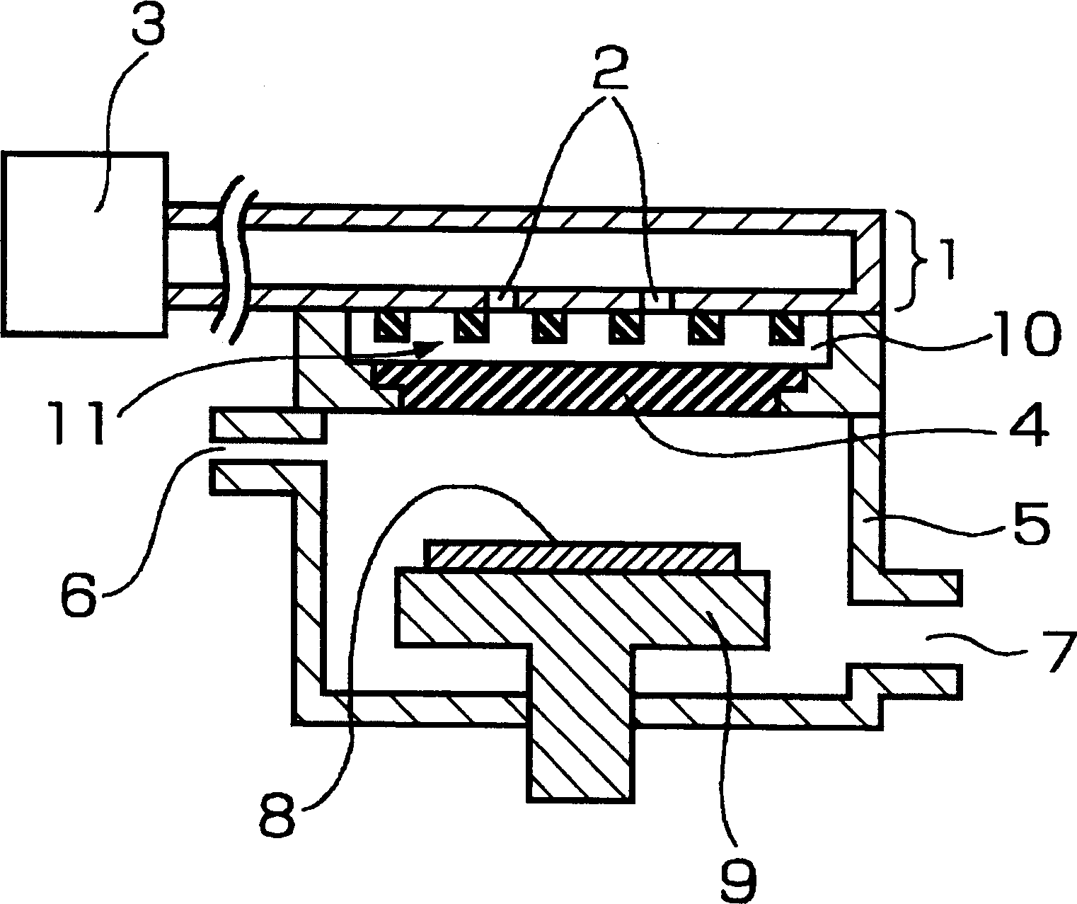 Electric liquid processing device