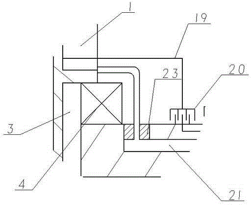 Contra-rotating outer framework water-air dual-purpose engine