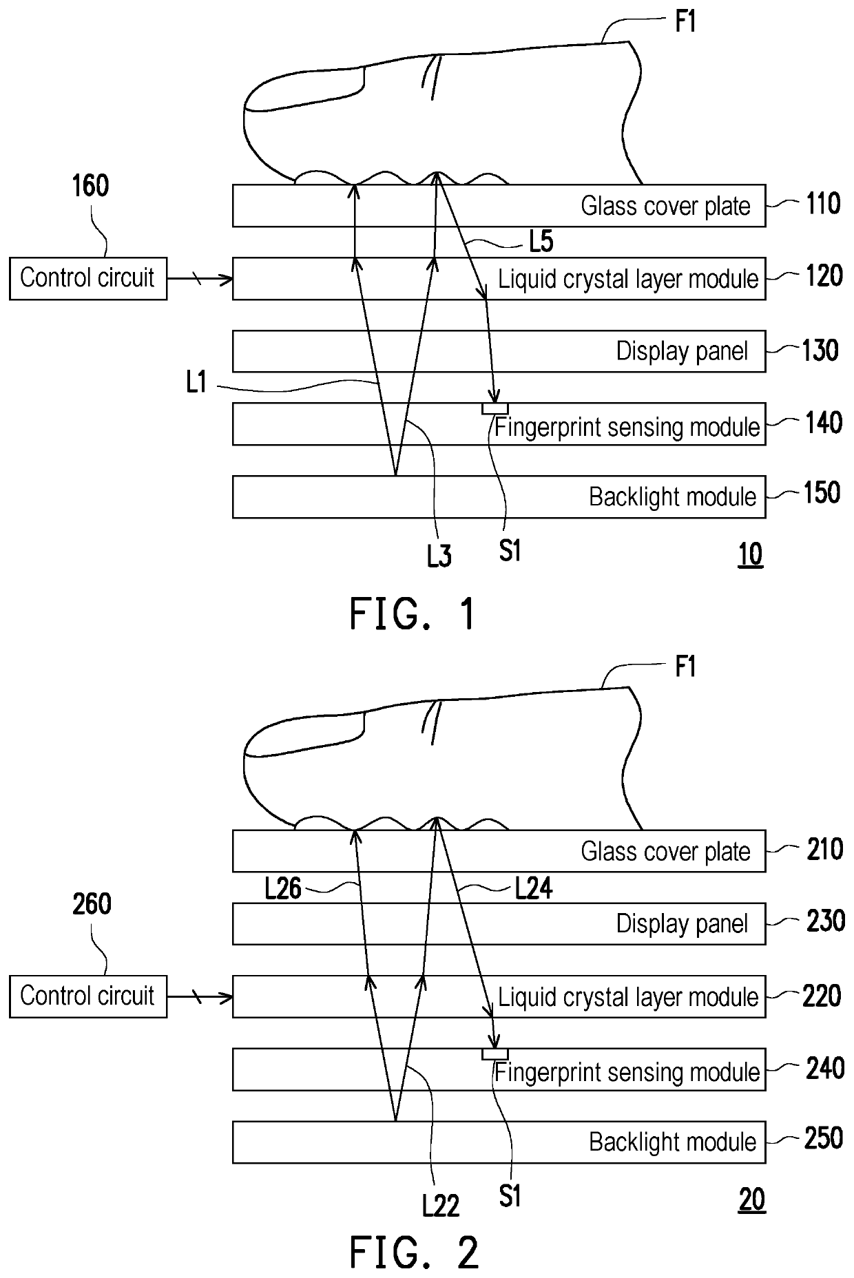 Fingerprint sensing device