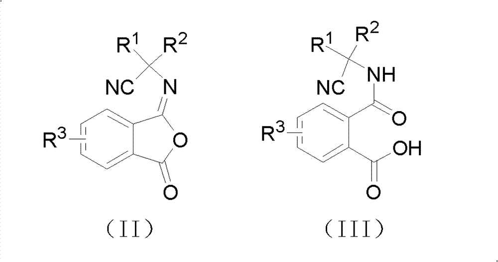 Cyano phthalic diamide compounds, preparation method thereof and use thereof as agricultural chemical pesticide