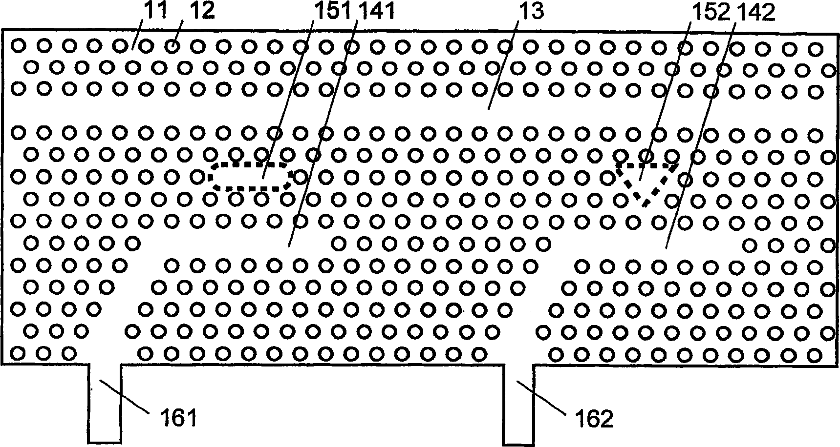 Electromagnetic frequency filter