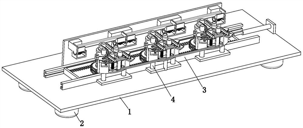 Power line clamp processing production system