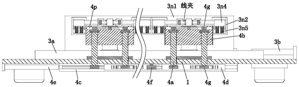 Power line clamp processing production system