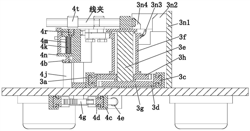 Power line clamp processing production system