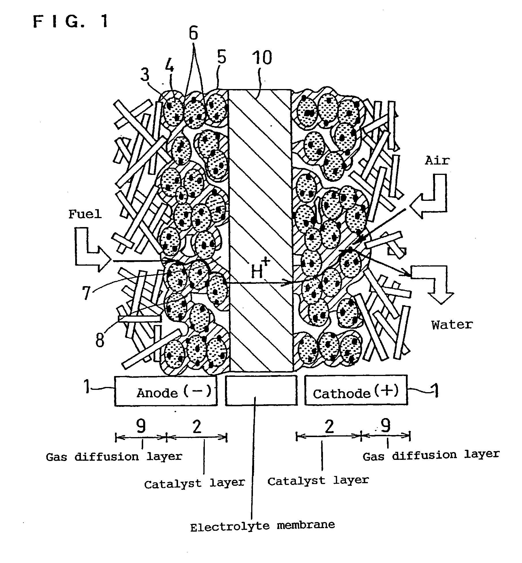 Polymer electrolyte fuel cell