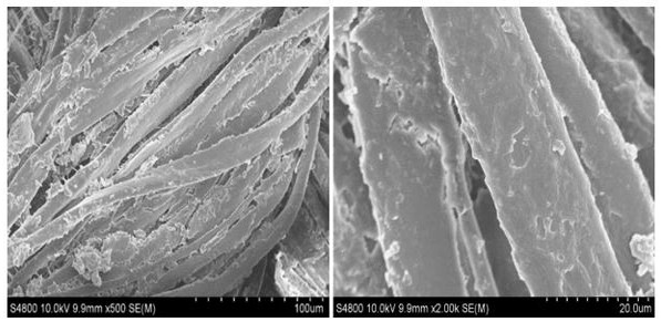 A kind of preparation method of flame retardant superhydrophobic fabric based on foam finishing method