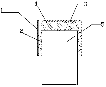 Pile cap for single pile bearing capacity detection of CFG pile and using method thereof