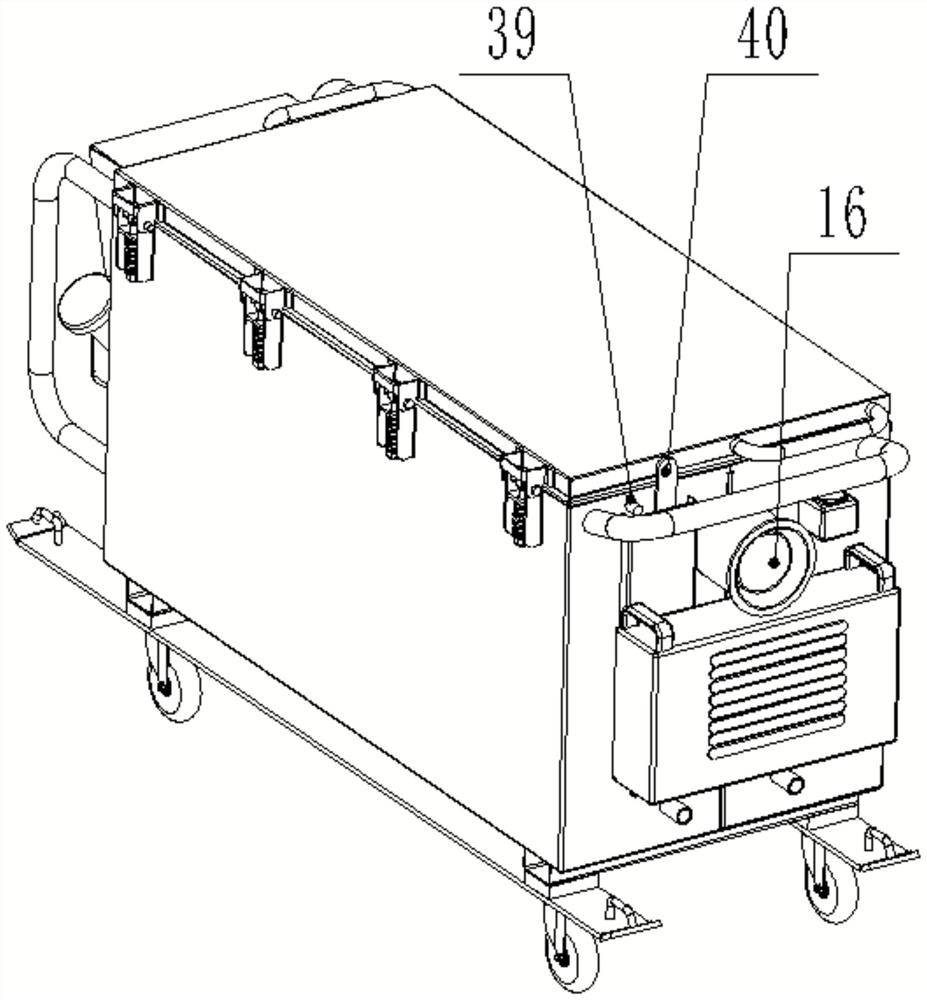 Multifunctional shallow tray ration meal supply all-in-one machine