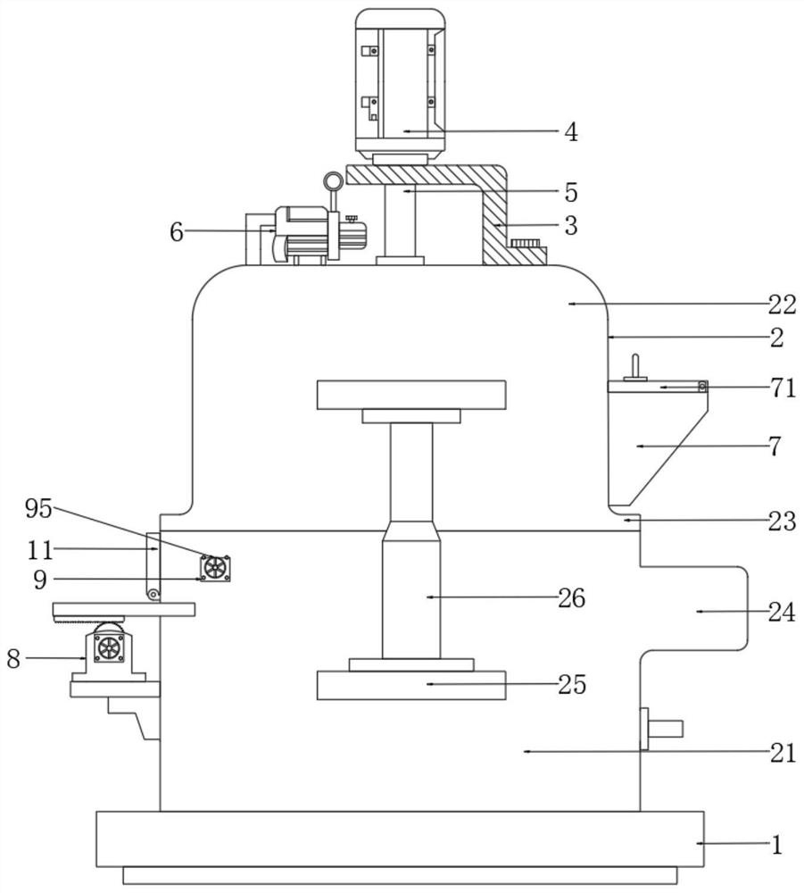 Garbage treatment box facilitating garbage solid-liquid separation and treatment method