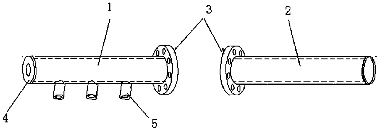 Construction method for achieving blowout prevention during drilling pressure relief of mine