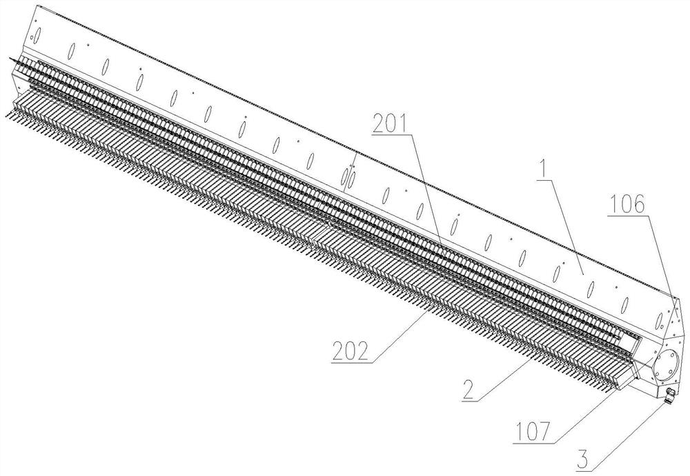 Material separation device and separation equipment for solid material separation