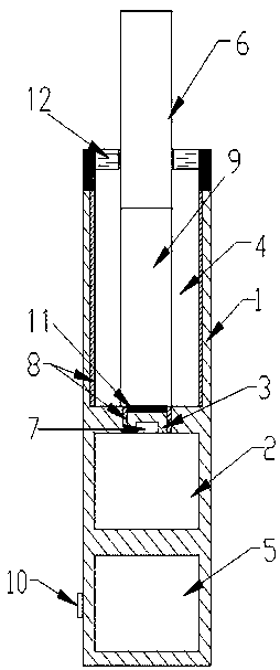 Microwave heating device for electronic cigarette