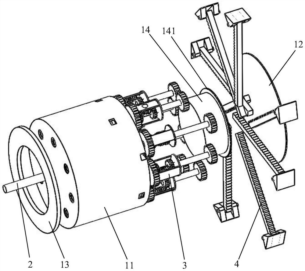 Full-automatic tunnel lining assembling and disassembling device and method for model test