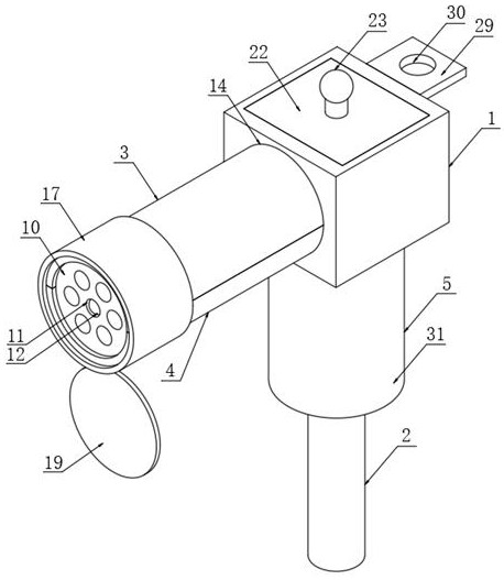 Charging gun adhesion detection device and method thereof