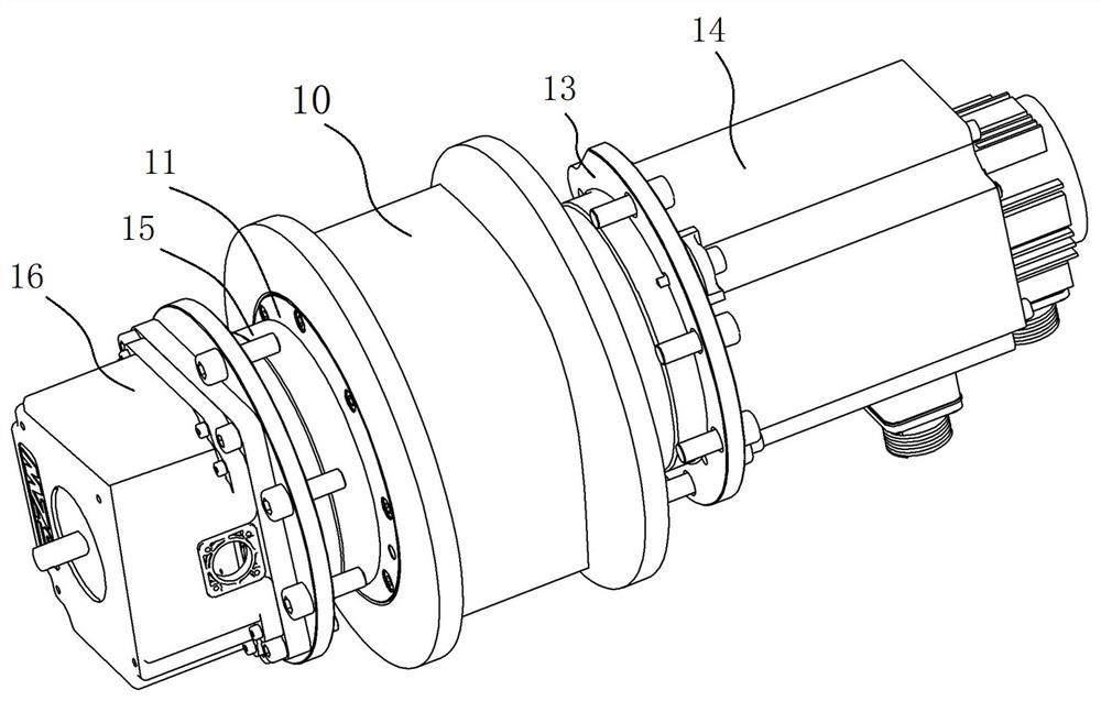 A crane power assembly