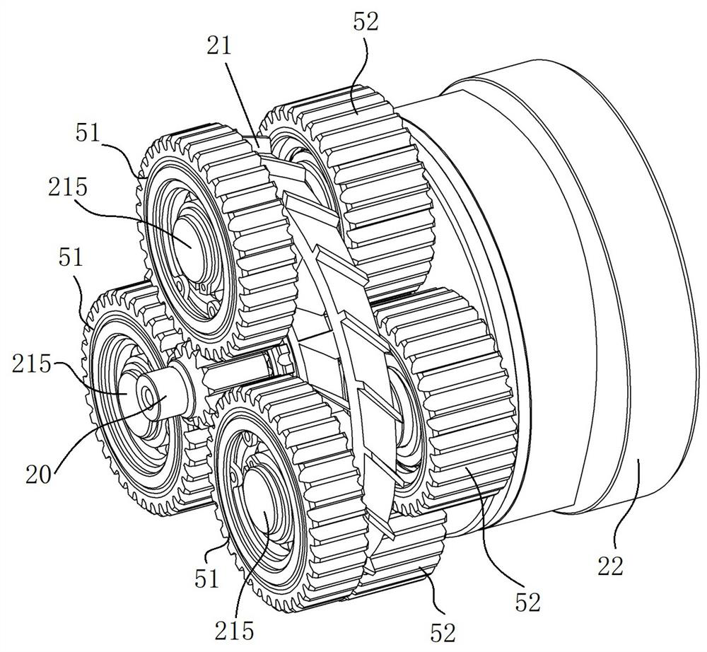 A crane power assembly