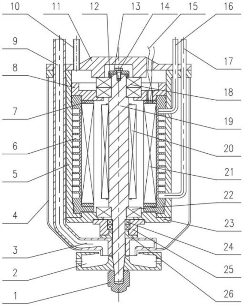 Magnetically-driven rotary atomizer