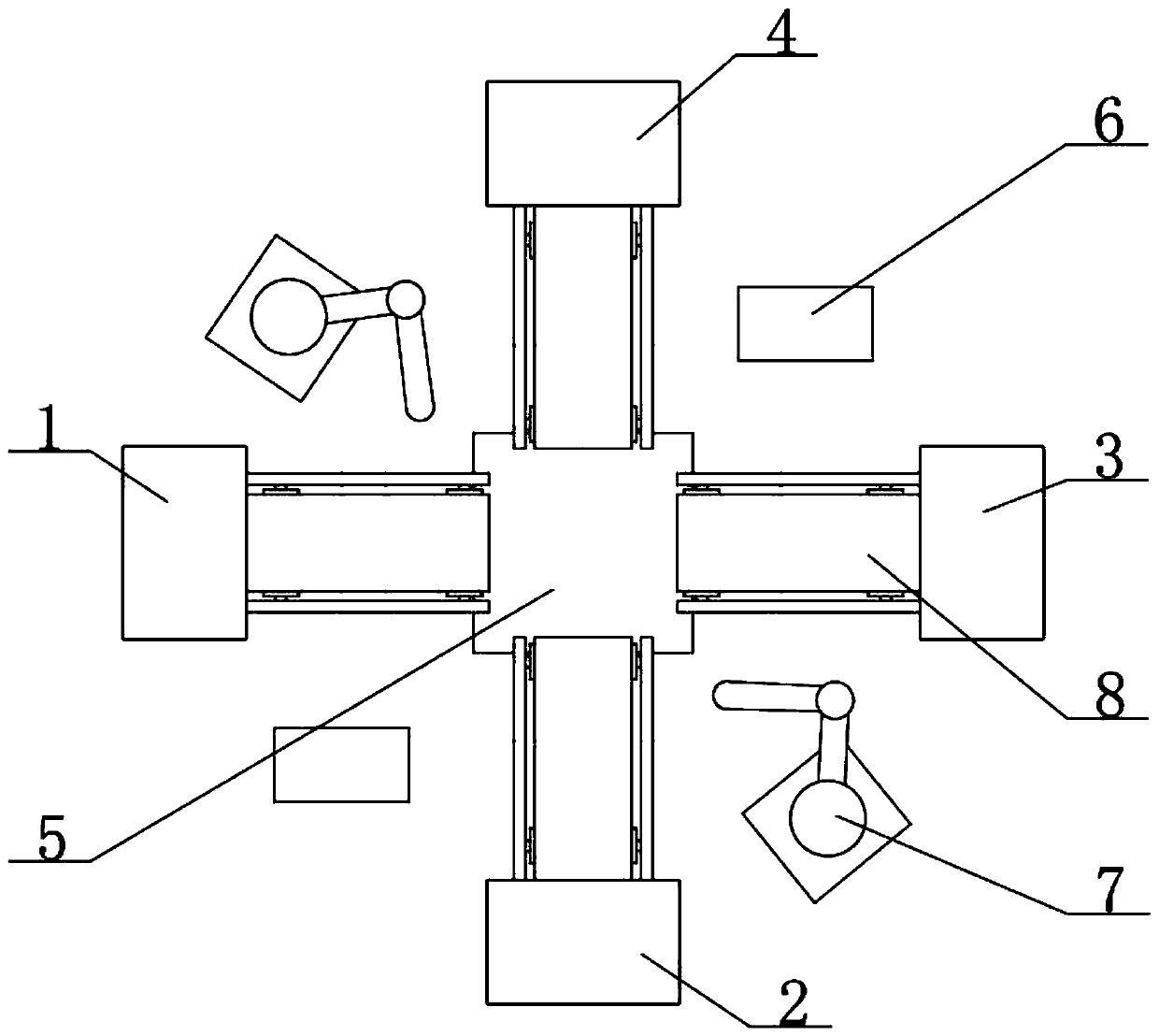 Large-scale production process for galvanic pile of MWGW-level electrolytic cell