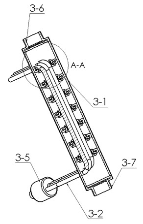 Exhaust waste heat power generation and exhaust purification system based on Stirling generator