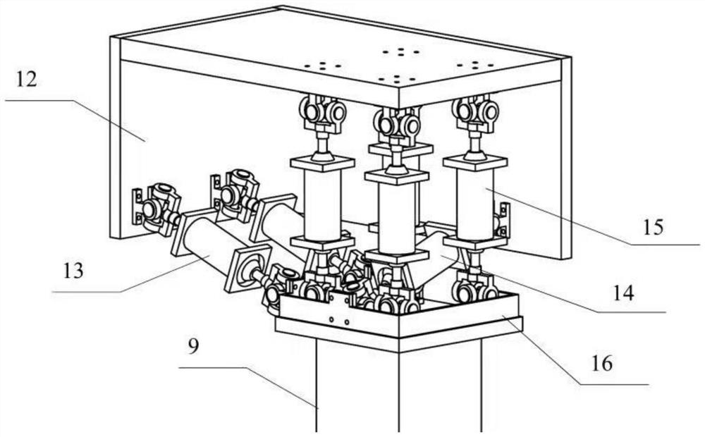 Structure multi-dimensional loading test system considering real and complex boundary conditions