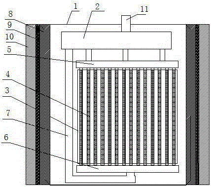 Fuel gas natural circulation waste heat boiler