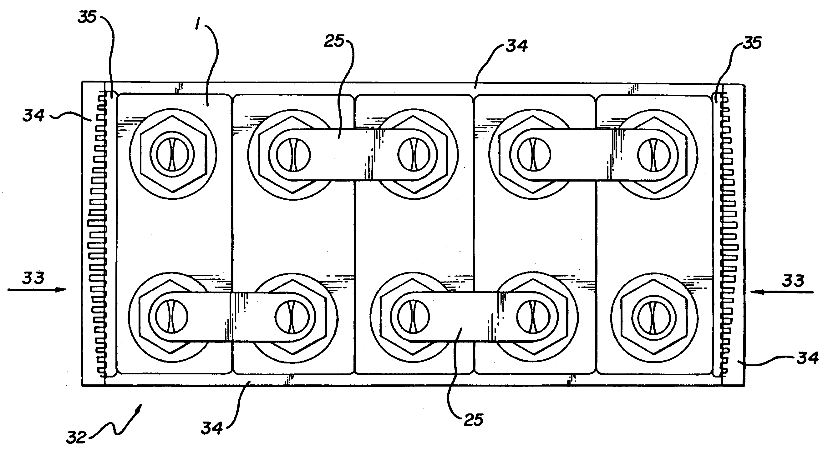 Mechanical and thermal improvements in metal hydride batteries, battery modules, and battery packs