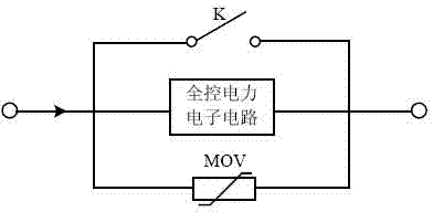 Multi-break hybrid direct current breaker