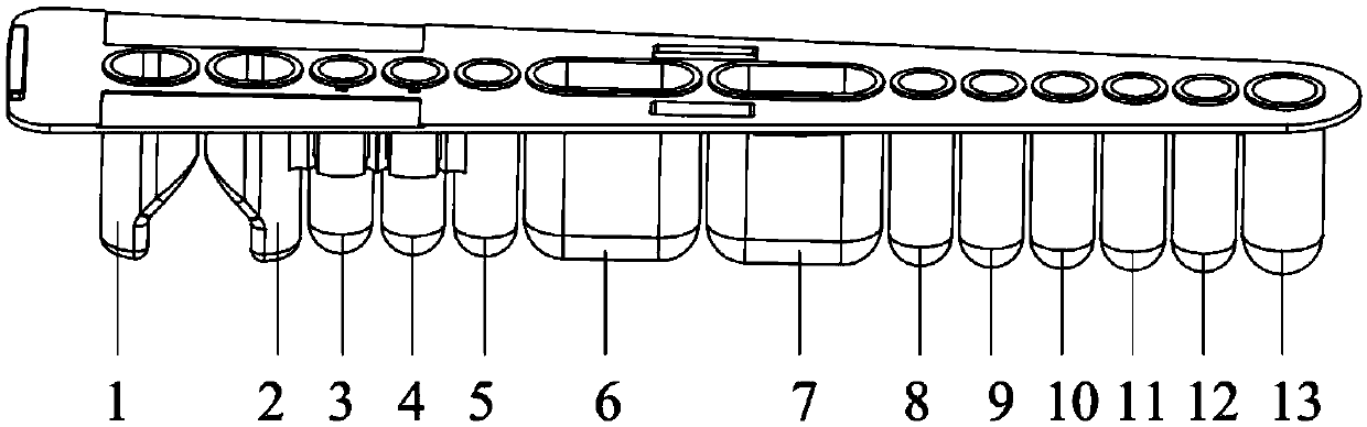 Hepatitis B virus e antigen (HBeAg) detection kit and preparation method thereof