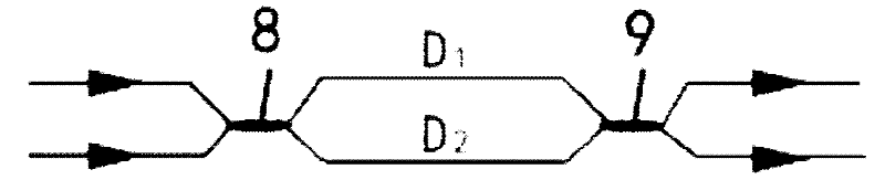 Ultra-narrow band comb type filter