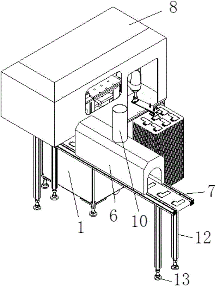 Soft package lithium core side edge glue sealing method and glue sealing machine