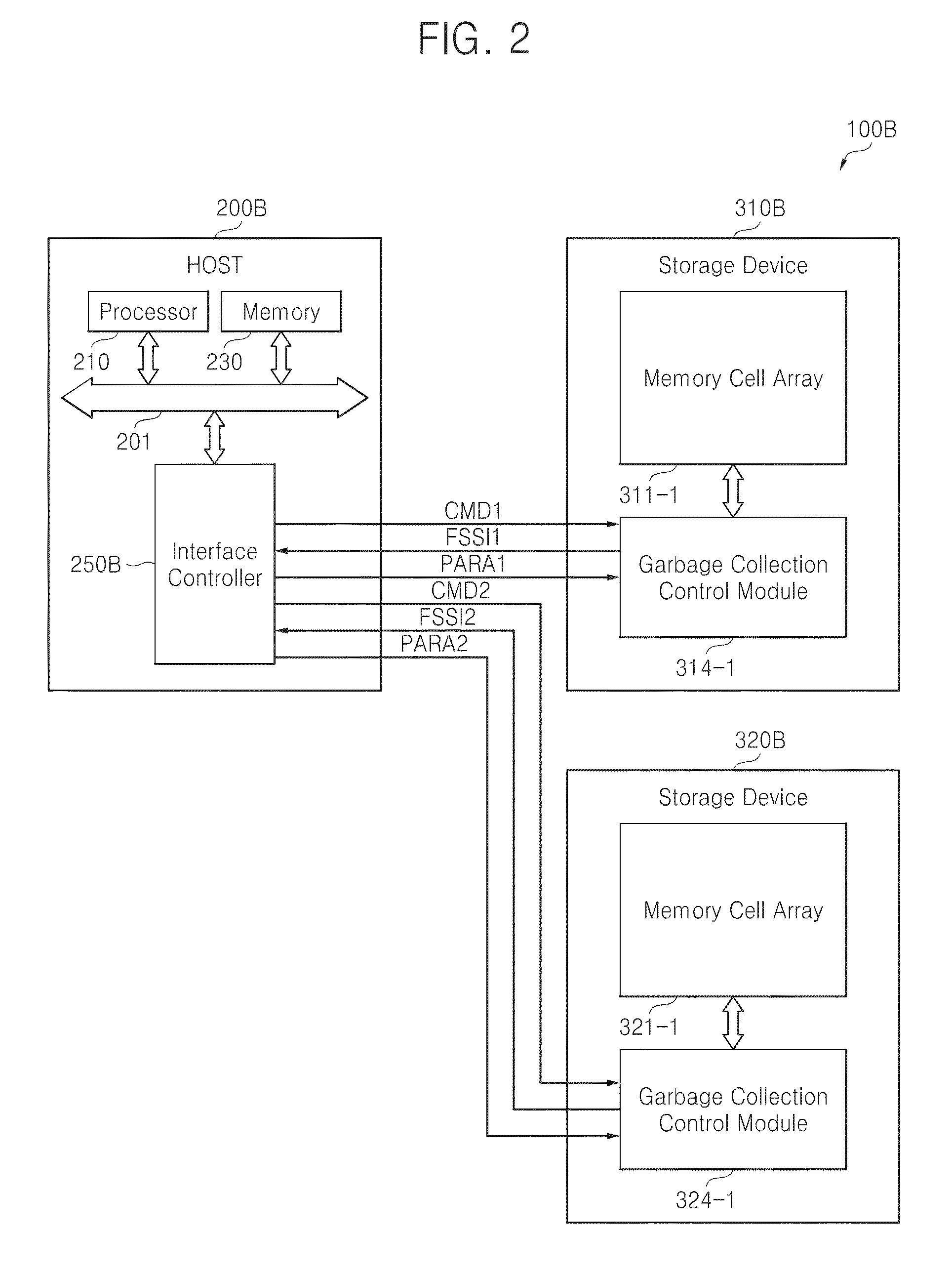 Host-driven garbage collection