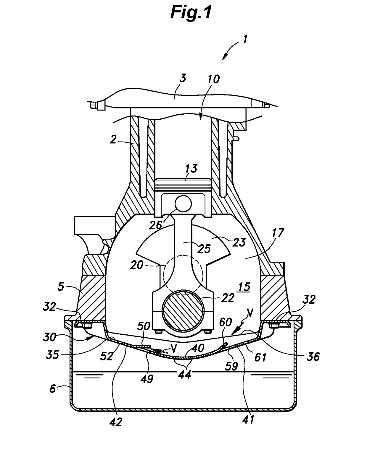 Baffle plate for oil pan