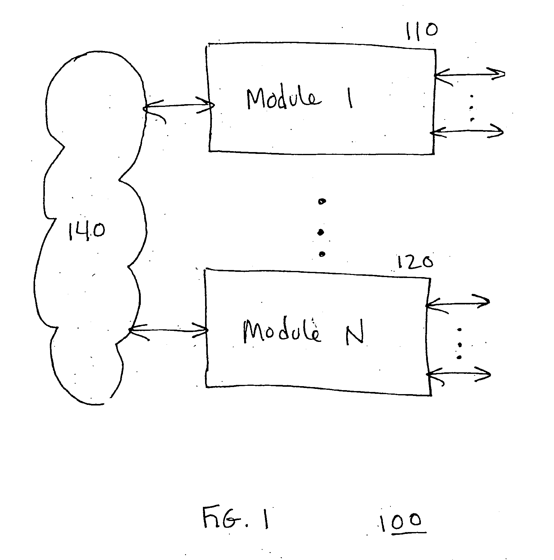 Multicast switching in a distributed communication system