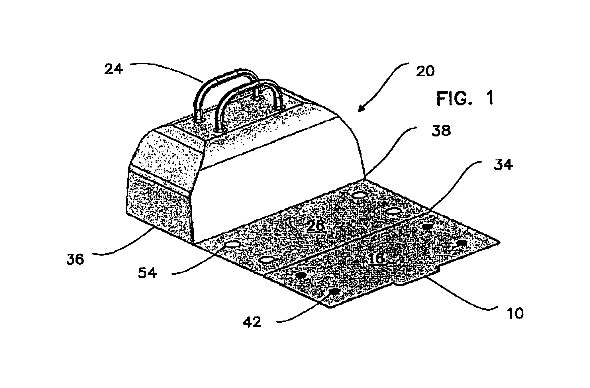 Floor shield carrying bag accessory