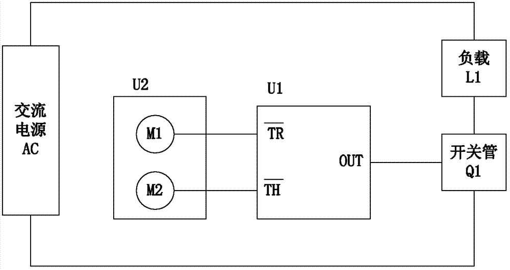 A lamp and a power switch control circuit