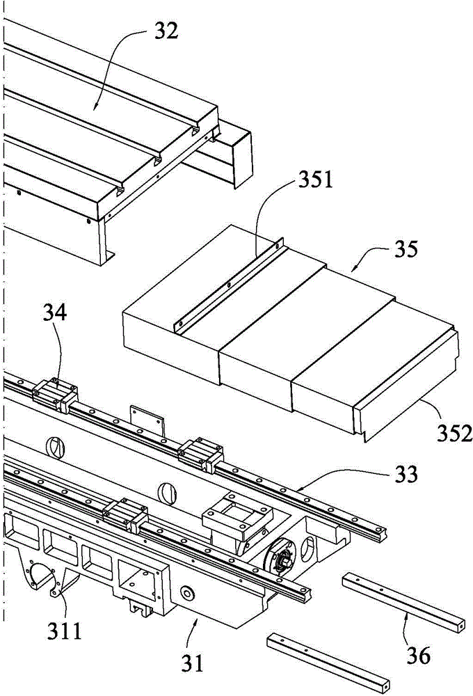 High-precision vertical type machining center