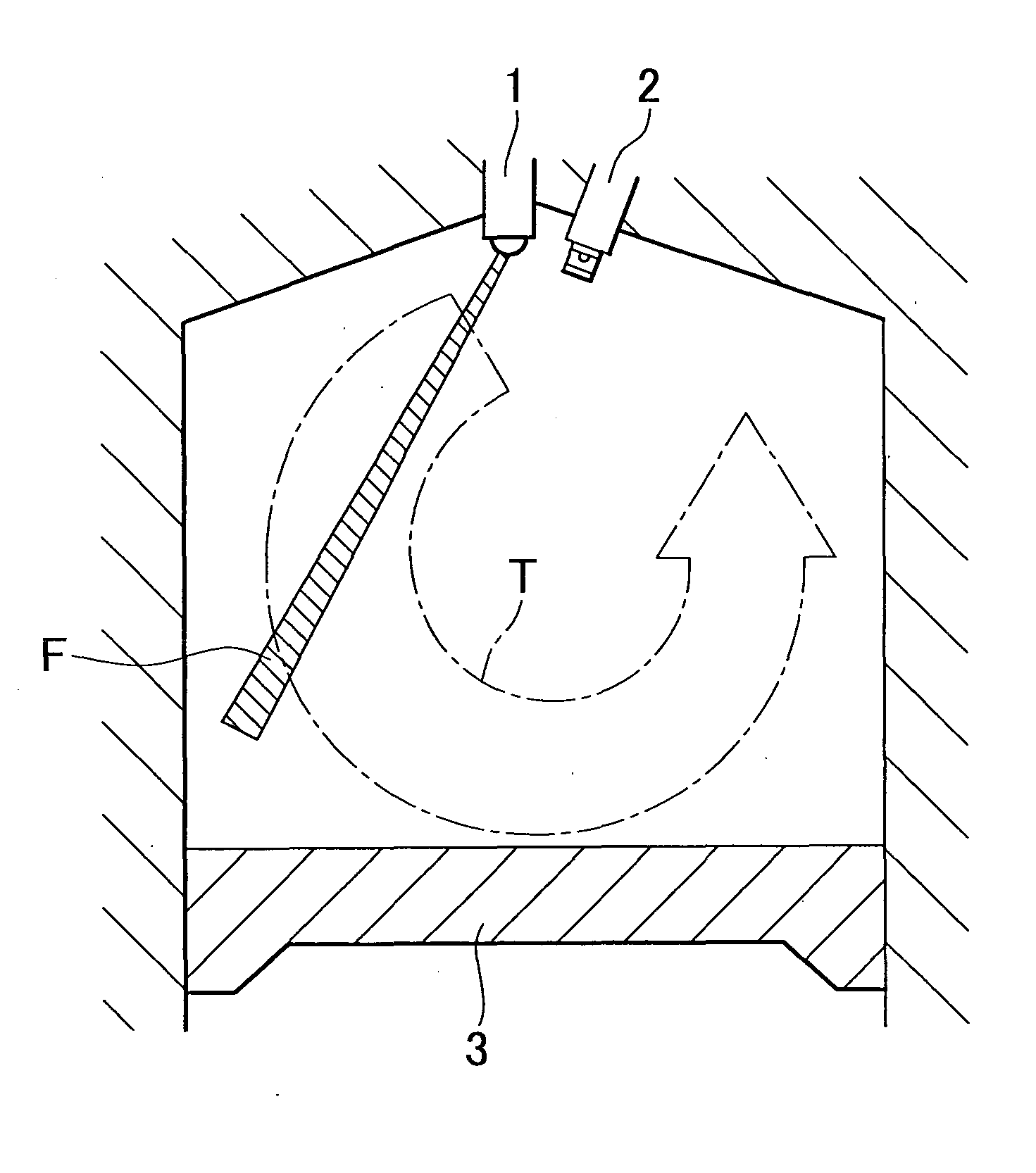 Direct injection spark ignition internal combustion engine and fuel injection control method for same engine